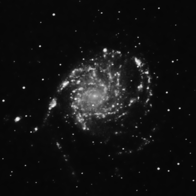 M101 in Hydrogen
                Alpha